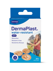 DermaPlast Spots hautfarbig rund